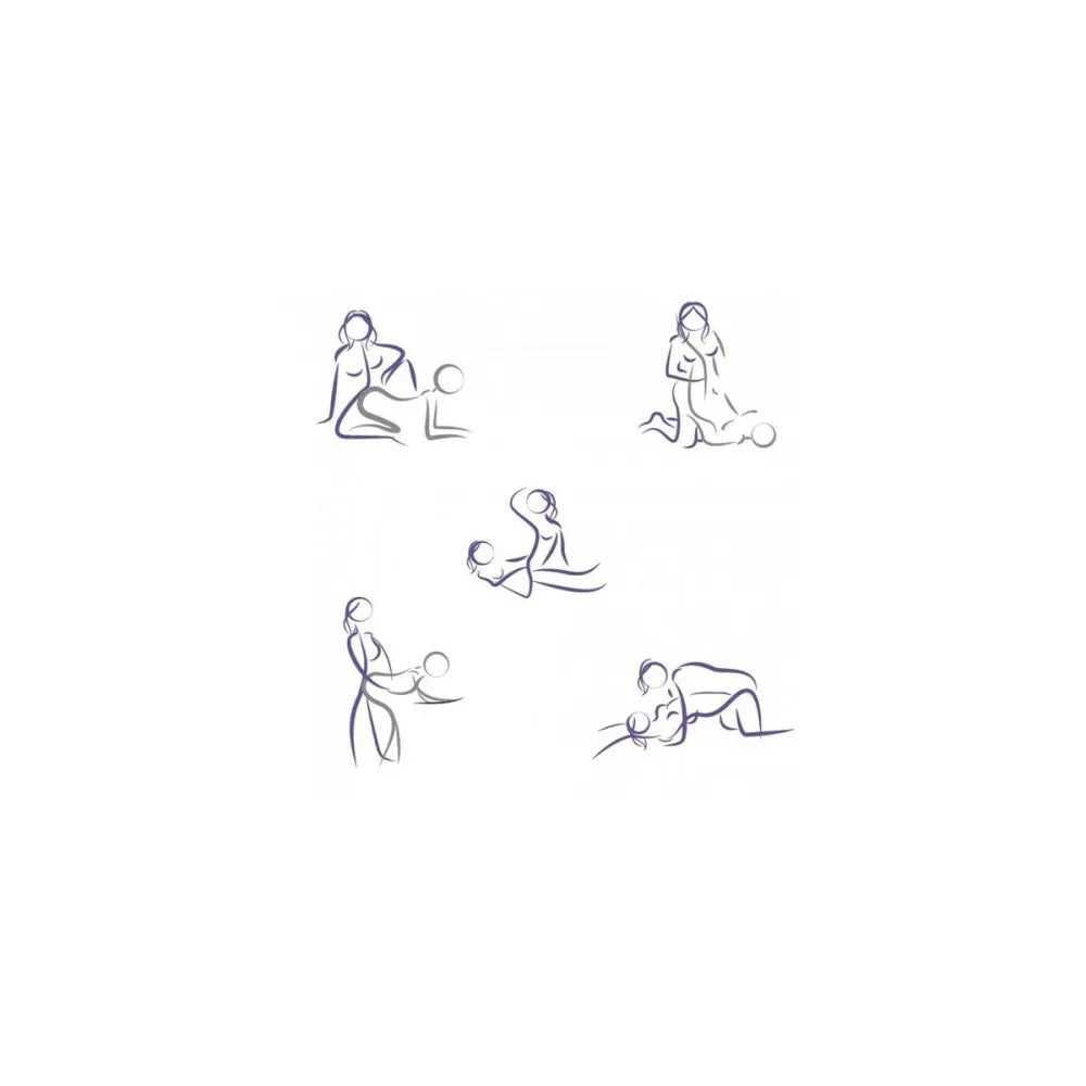 Vaculock Ultra Harness 2 Plug Vibrating By Straponme Purple